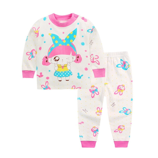 Cartoon Kids Pajamas Sets