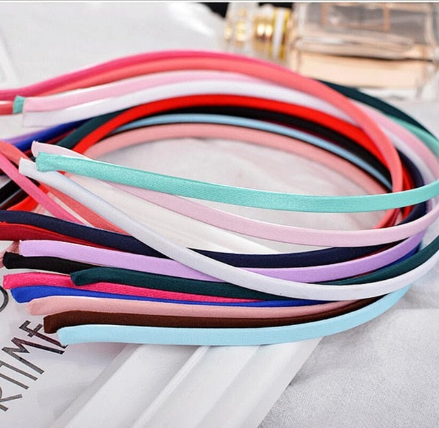 Stainless Steel Plain Blank Flat Hair Band - Shopeasywear