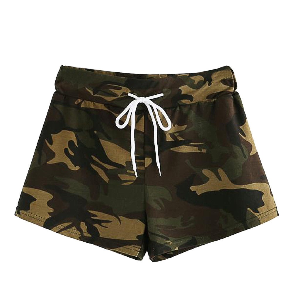 Summer Fashion Casual Hot Drawstring Waist Shorts - Shopeasywear