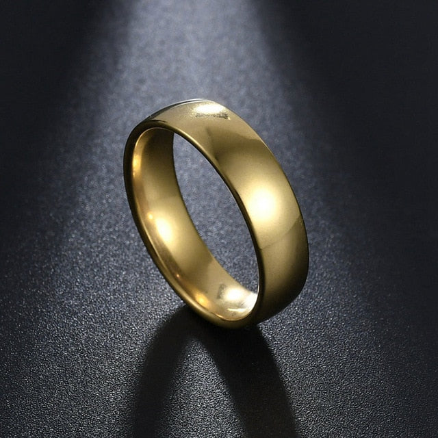 Titanium Steel Couple Ring - Shopeasywear