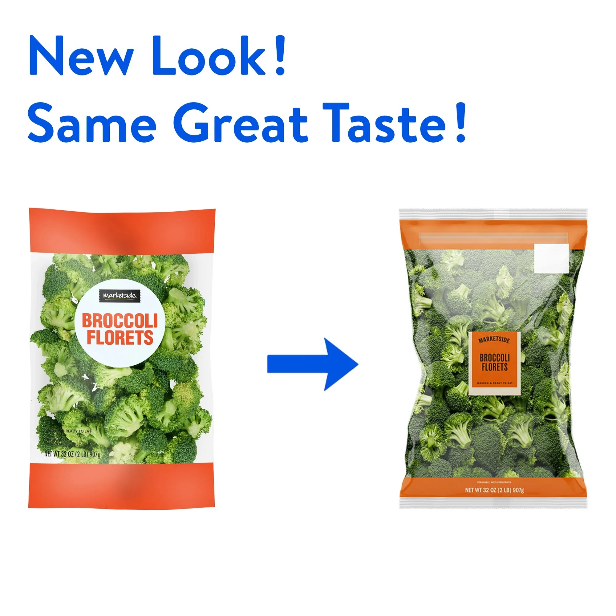 Marketside Fresh Broccoli Florets, 32 oz
