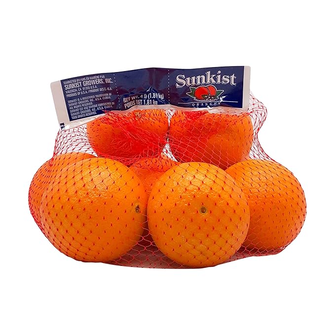 Sweet Aromatic Navel Oranges 4 Lb Bag