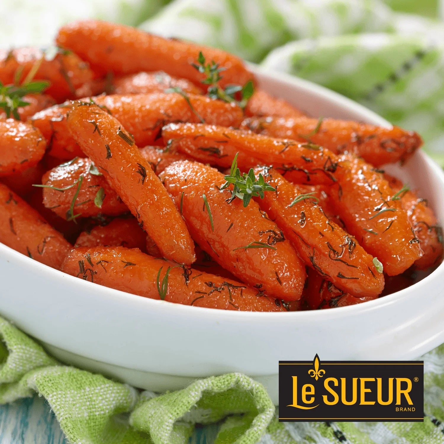 Le Sueur Whole Tender Baby Carrots 15 oz Can (Pack of 2)