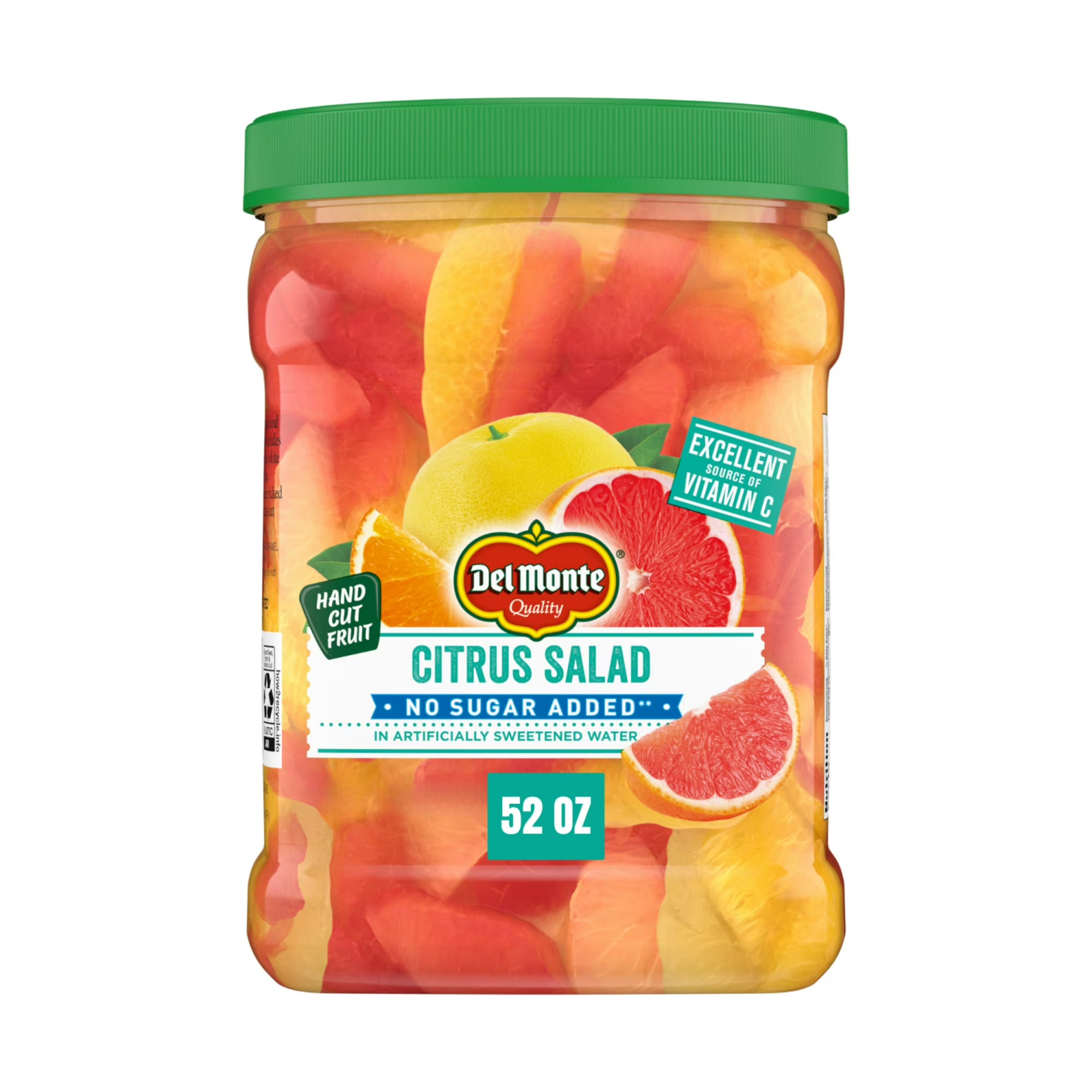 Del Monte No Sugar Added Citrus Salad with Grapefruit and Orange, 52 oz Jar