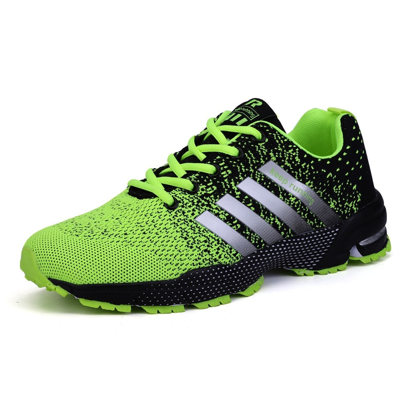 Womens Running Shoes Lightweight Breathable Massage Male Sneakers Outdoor Jogging Walking Athletic Training Footwears For Man
