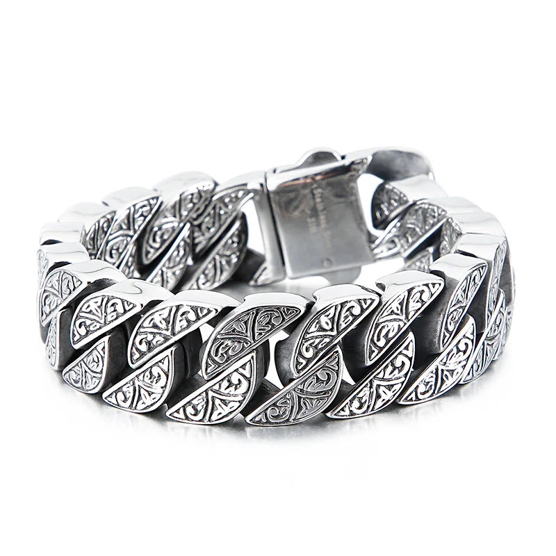 Men’s Cuban Link Charm Bracelet