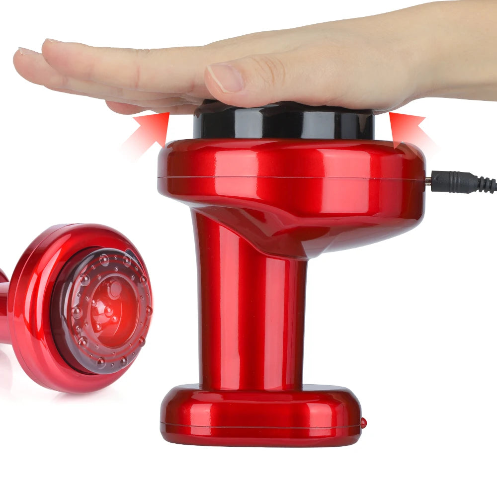 Electric Cupping Therapy Massage Scraping Physiotherapy Medical Chinese Gua Sha Anti Cellulite Suction Weight Loss Vacuum Cans