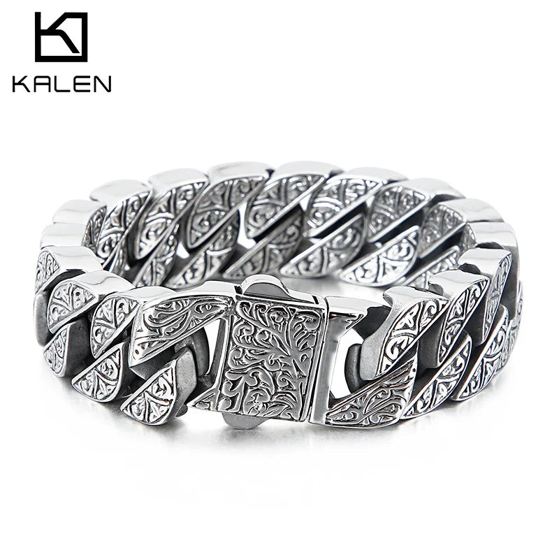 Men’s Cuban Link Charm Bracelet