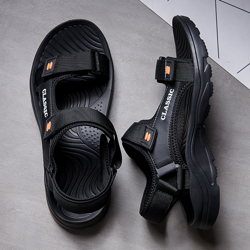 Men Sandals Summer Leisure Beach Holiday Sandals Men Shoes 2022 New Outdoor Male Retro Comfortable Casual Sandals Men Sneakers