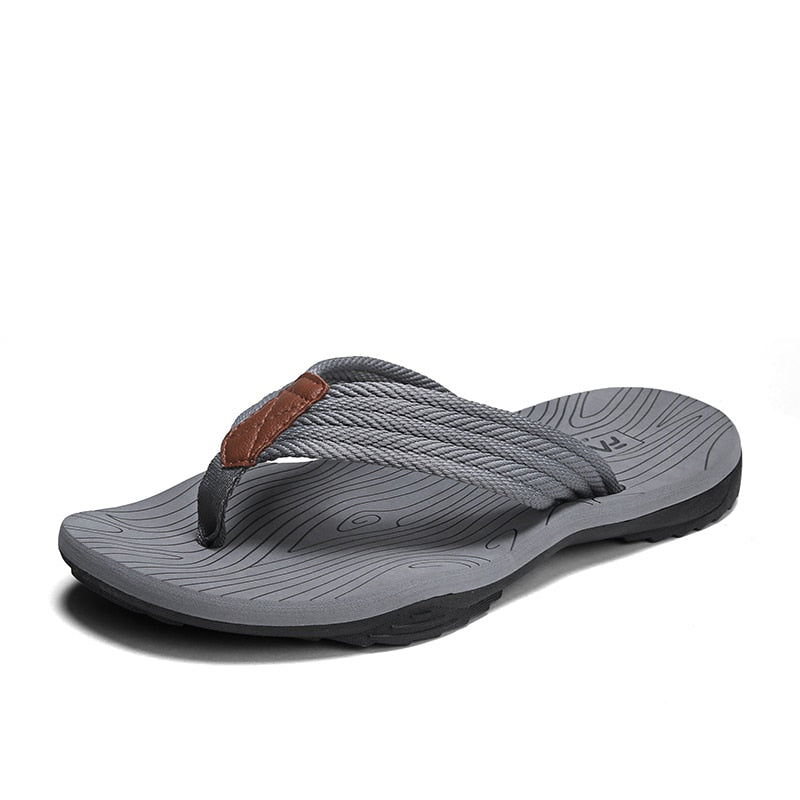 Jumpmore Shoes Men Flip Flops Fashion Mens Sandals Outdoor Soft Summer Slippers Size 39-45