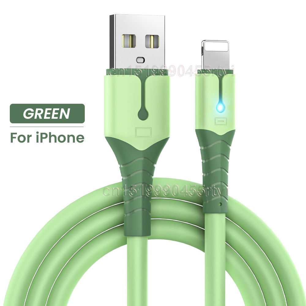 Quick Charge USB Cable For iPhone 14 13 12 11 Pro Max XS 6s 7 8 Plus Origin Mobile Phone Charger Cord Data Charger Wire 1/1.5/2M - Jeglowstore