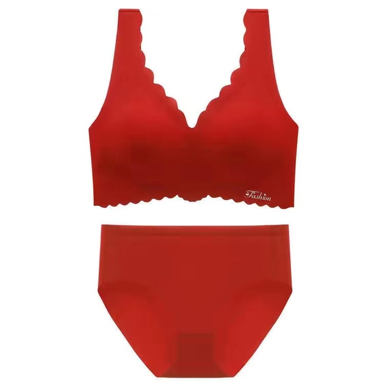 Women's Seamless Sexy Bra Fashion Push-Up Bra Without Steel Ring Underwear Push-Up Bra With Padded Top Black Underwear