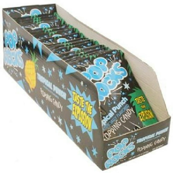 Pop Rocks, Tropical Punch, Count 24 (0.33 oz) - Sugar Candy / Grab Varieties & Flavors