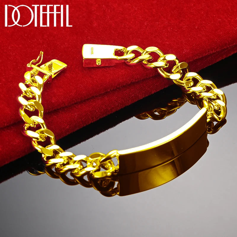 Sterling Silver Geometric Bracelet - Jeglowstore