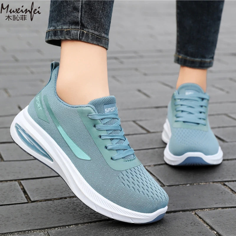 Women’s Lightweight Air Cushion Casual Sneakers - Jeglowstore