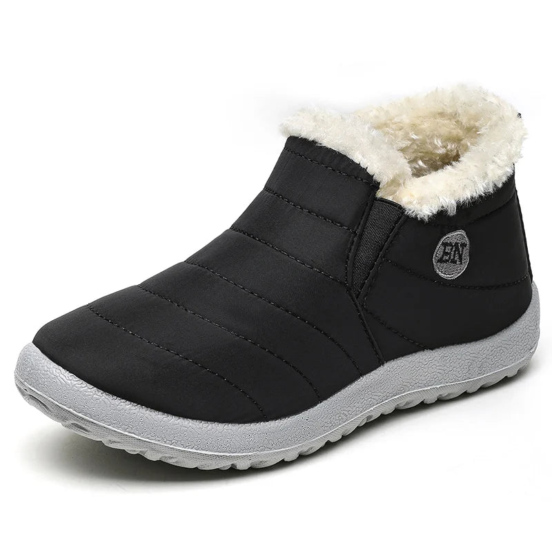 Men’s Slip-On Warm Snow Boots - Jeglowstore