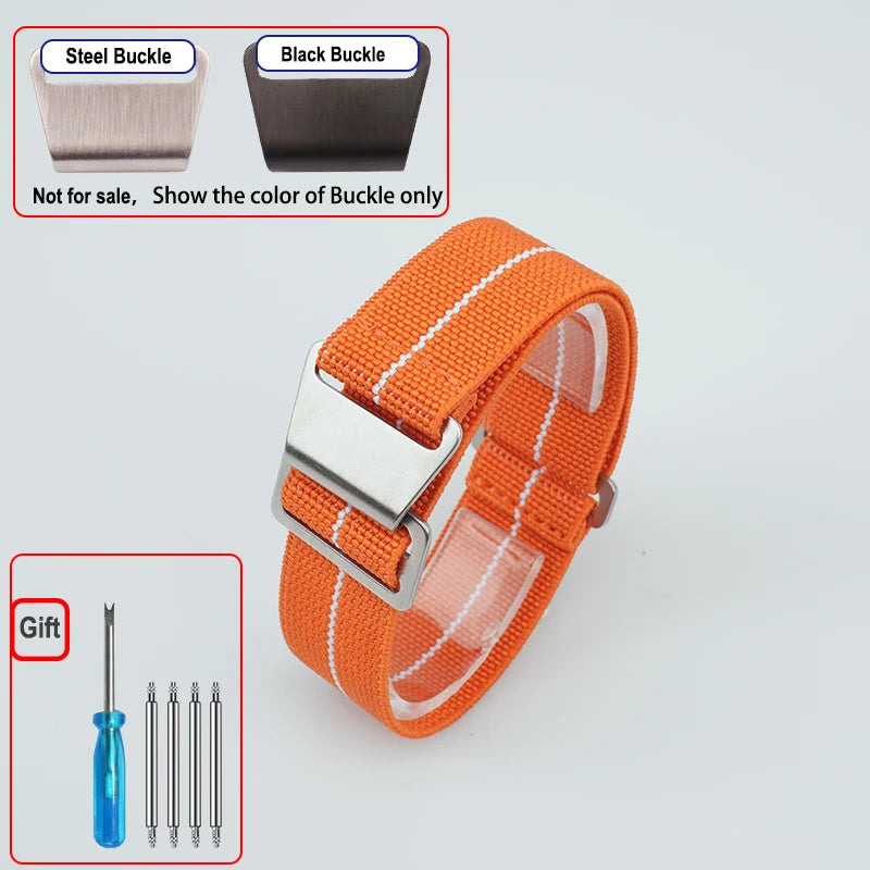 French Parachute Nylon Watch Strap - Jeglowstore