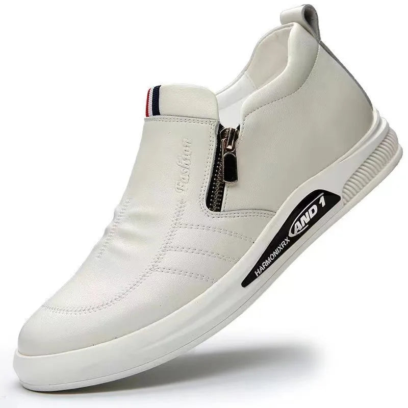 Men’s Fashion Business Leather Moccasins - Jeglowstore