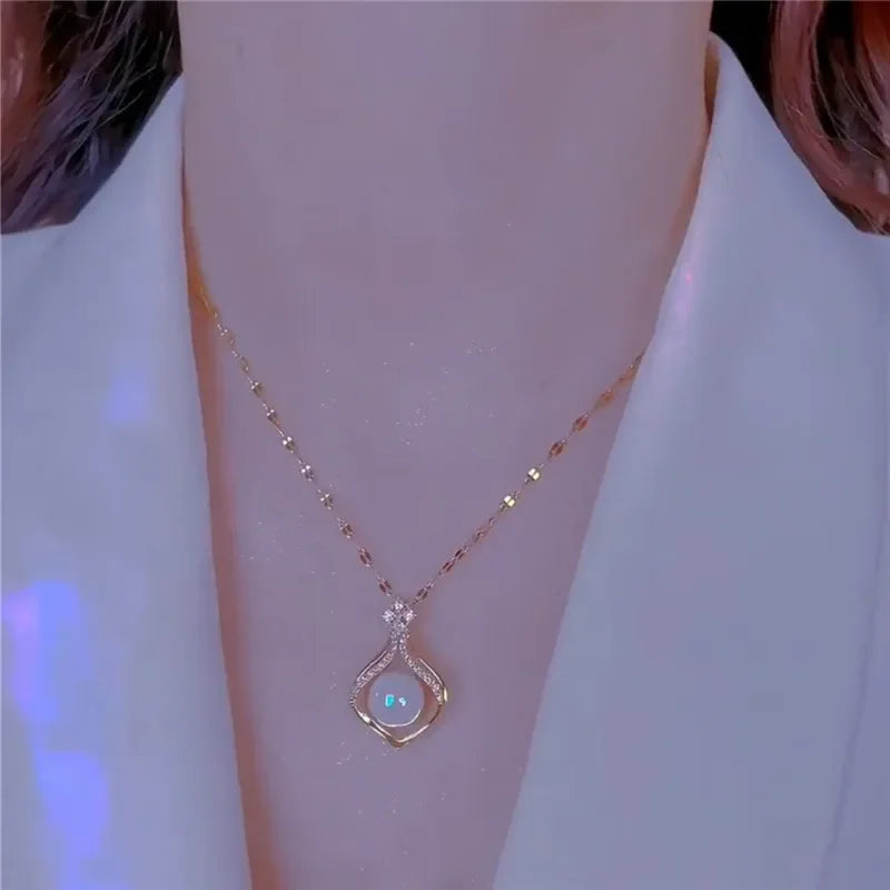 Vintage Gold Butterfly Choker Necklace - Jeglowstore