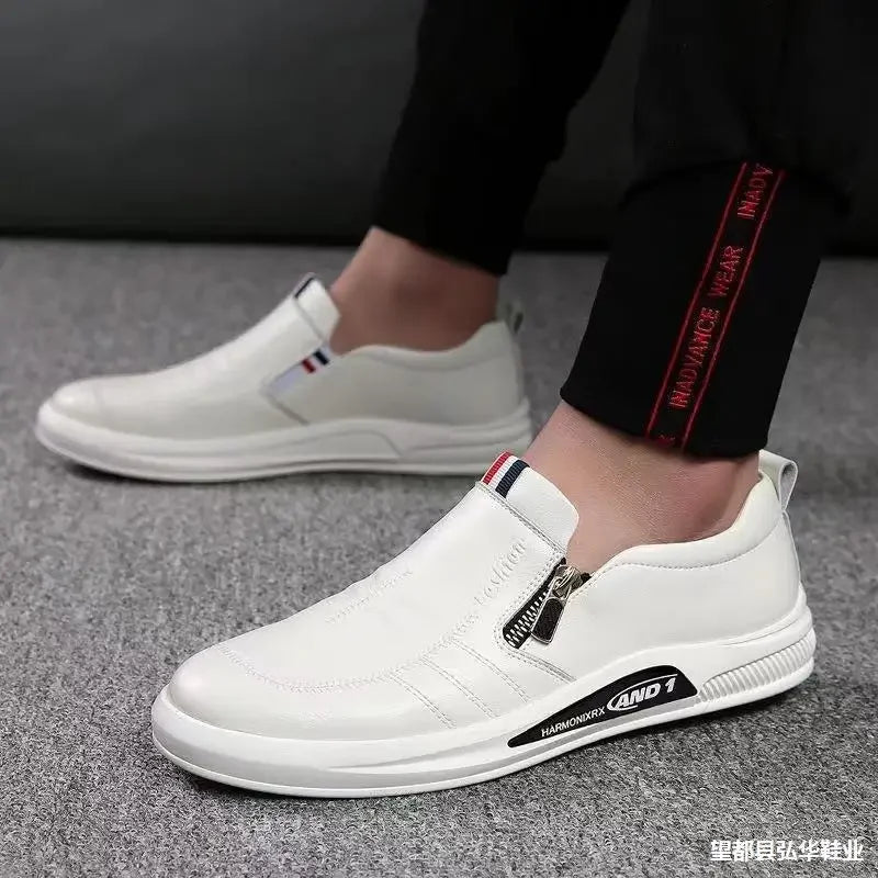 Men’s Fashion Business Leather Moccasins - Jeglowstore