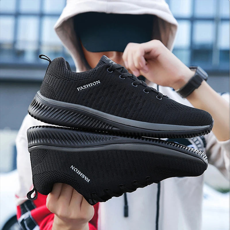 Men’s Lightweight Knit Running Sneakers - Jeglowstore
