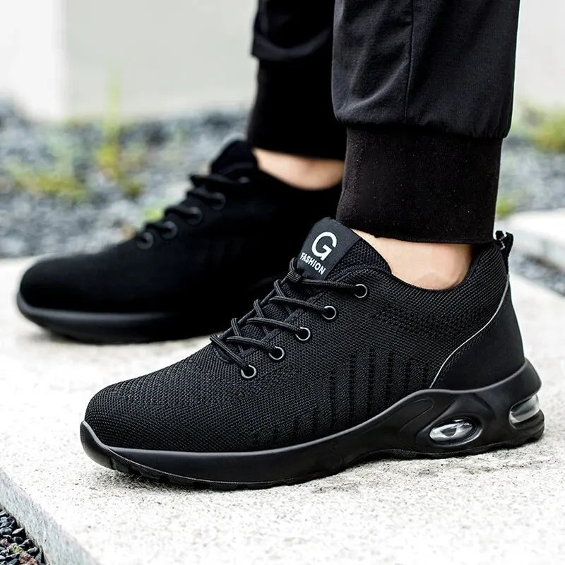 Anti-Puncture Air Cushion Work Shoes - Jeglowstore