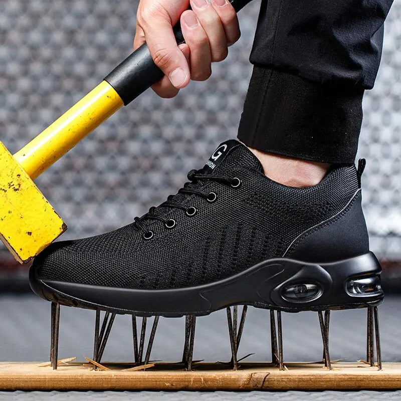Anti-Puncture Air Cushion Work Shoes - Jeglowstore