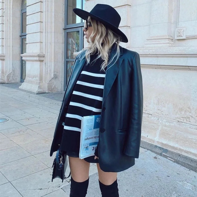 Women’s Streetwear Knit Pullover - Jeglowstore
