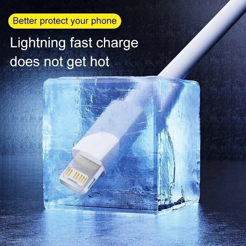 Original USB Cable For iPhone 14 13 12 Pro Max Mini XR XS Fast Charging Phone Date Cable For iPad Charger Wire Cord Accessories