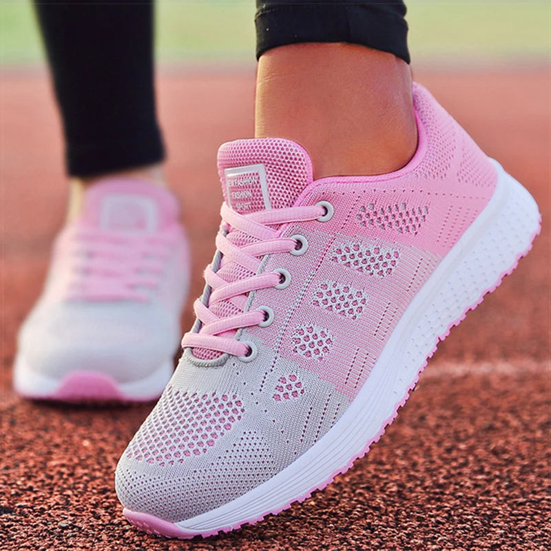 Women Colorblock Casual Gym Shoes - Jeglowstore