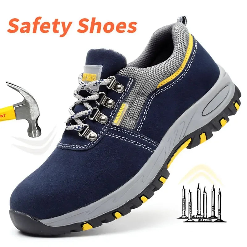 Men’s Indestructible Steel Toe Work Boots - Jeglowstore