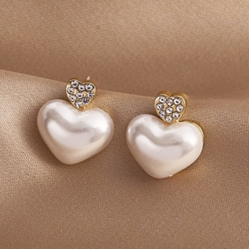 Korean Style Zircon Black Resin Rhombus Ear Studs for Women Elegant Geometric Earrings Jewelry Fashion Earrings Gifts