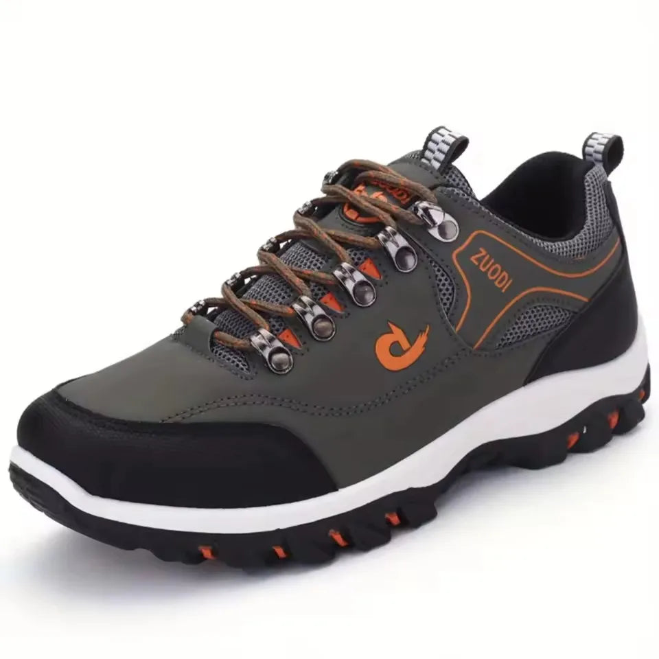 Men’s Lightweight Leather Casual Sneakers - Jeglowstore