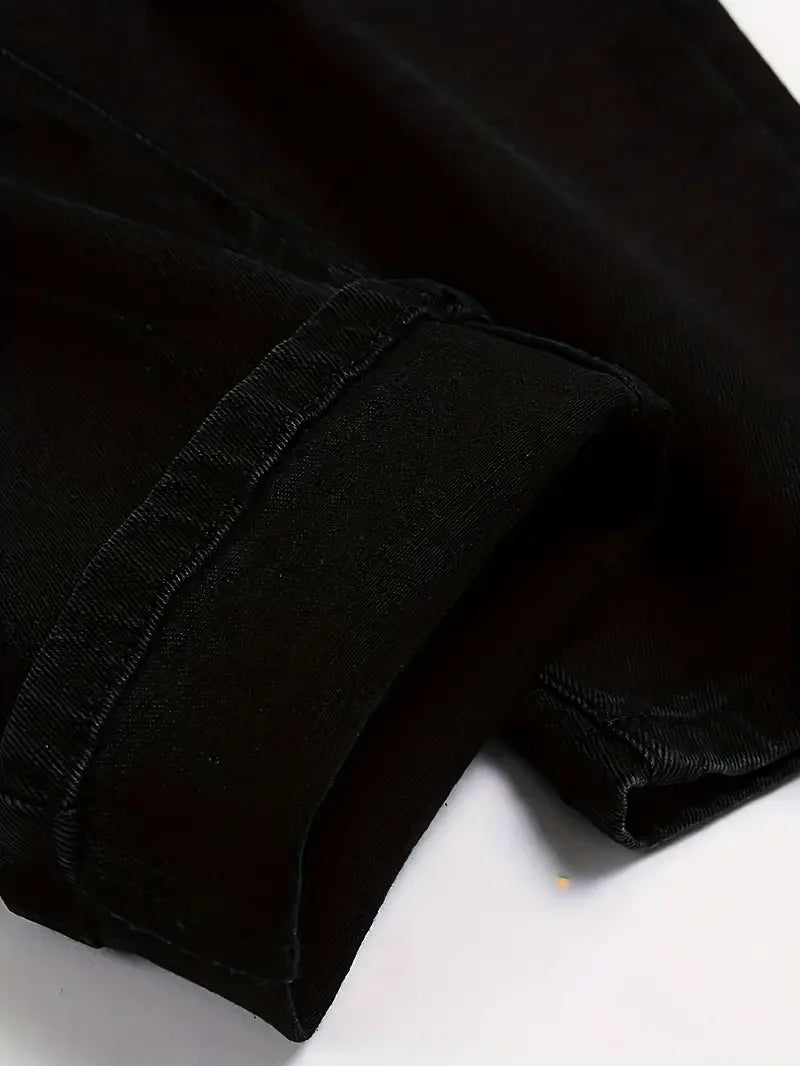 Slim-fit Men'S Washed Jeans - Jeglowstore