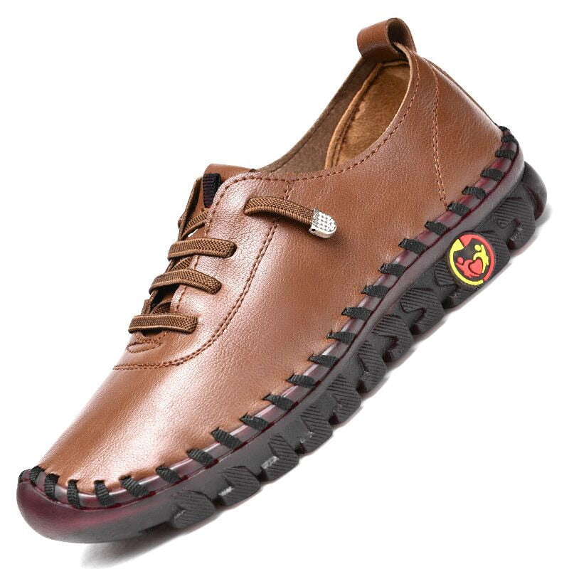 Sneakers Women Shoes Platform Loafers Lace Up Leather Flat Slip-On New Spring Casual Mom Shoe Mujer Zapatos Chaussure Femme