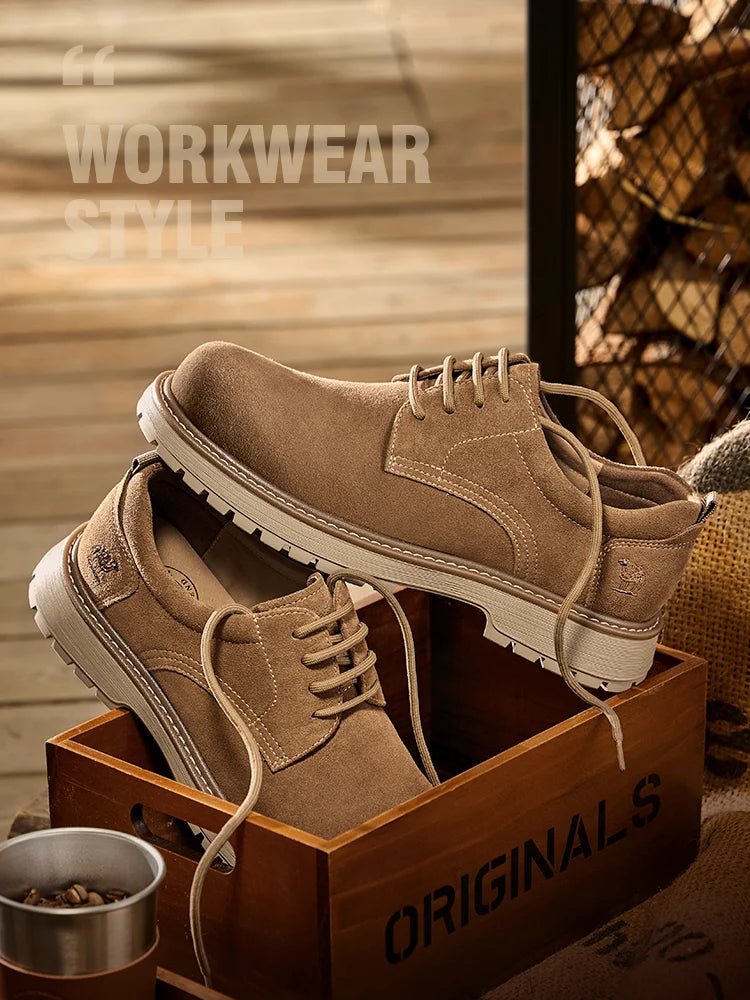 Men’s Non-Slip Leather Shoes - Jeglowstore