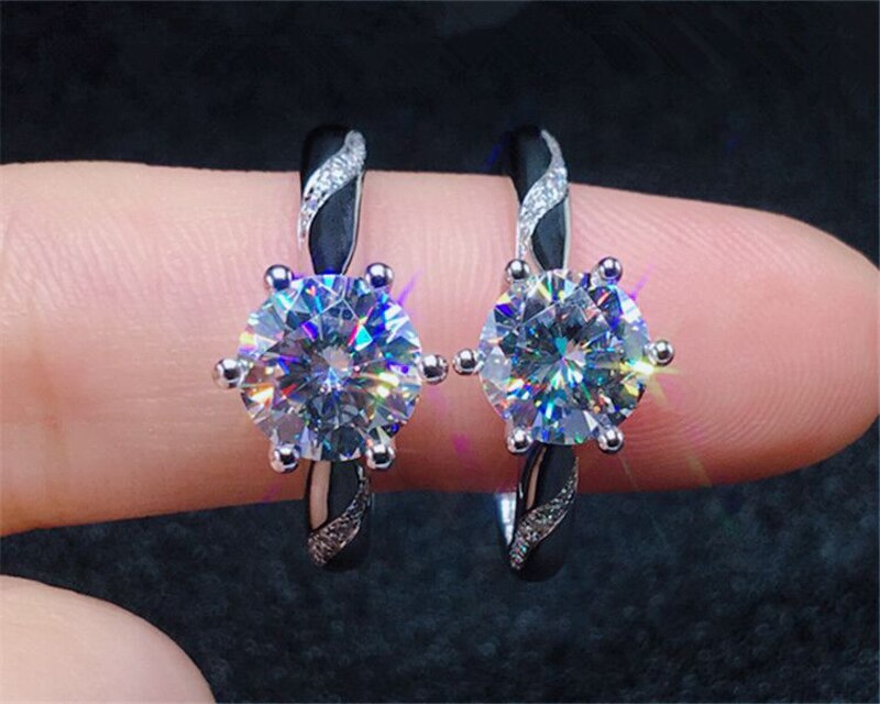 Sell At A Loss! White Gold Color 100% Authentic Tibetan Silver Rings Women Round Cubic Zircon Wedding Fashion Jewelry - Jeglowstore