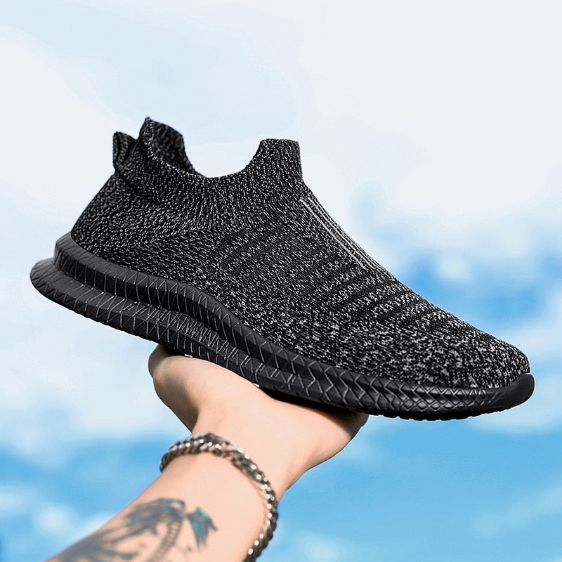 New 2022 Summer Shoes For Men Loafers Breathable Men's Sneakers Fashion Comfortable Casual Shoe Tenis Masculin Zapatillas Hombre