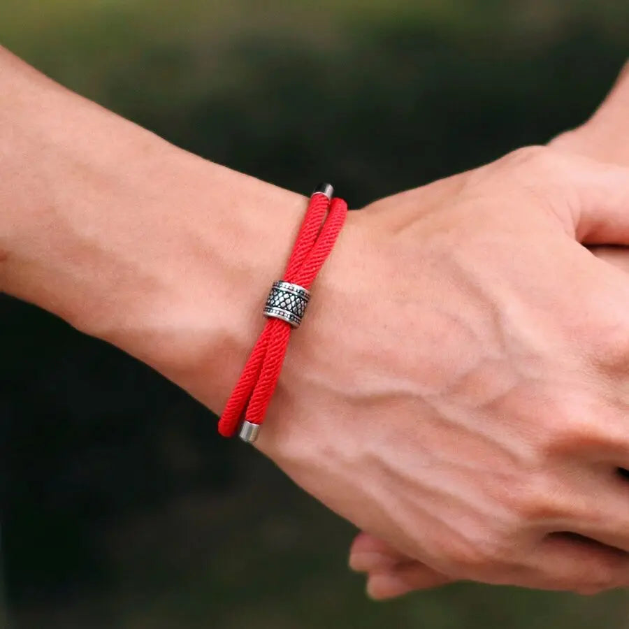 Men’s Adjustable Nylon Cord Bracelet - Jeglowstore