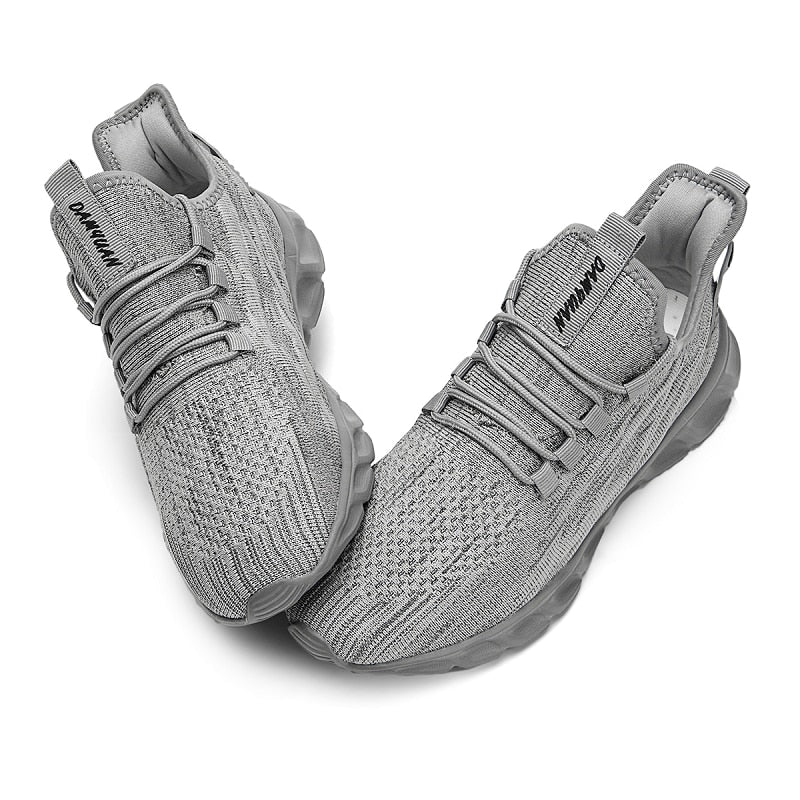 Vulcanized Walking Running Shoes Unisex Casual Lightweight Sneakers