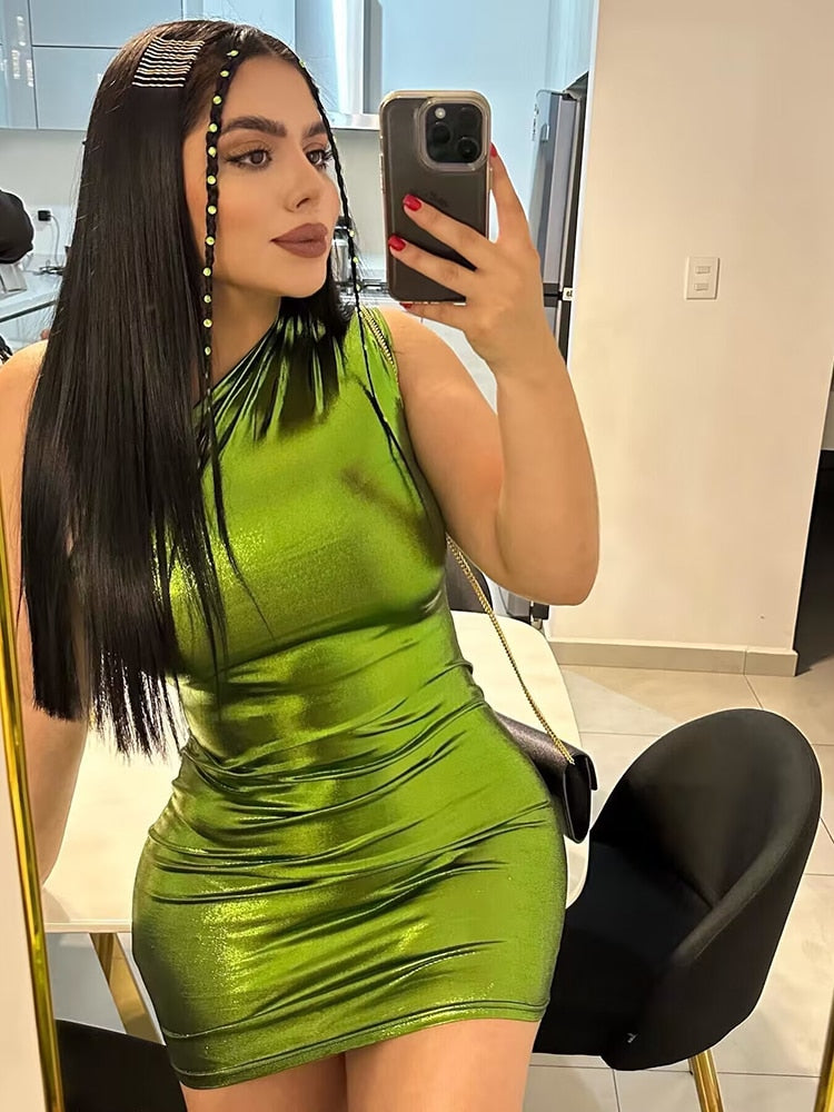 Hawthaw Women Sexy Party Club Streetwear Birthday Bodycon Mini Dress 2022 Summer Fall Clothing Wholesale Items For Business - Jeglowstore