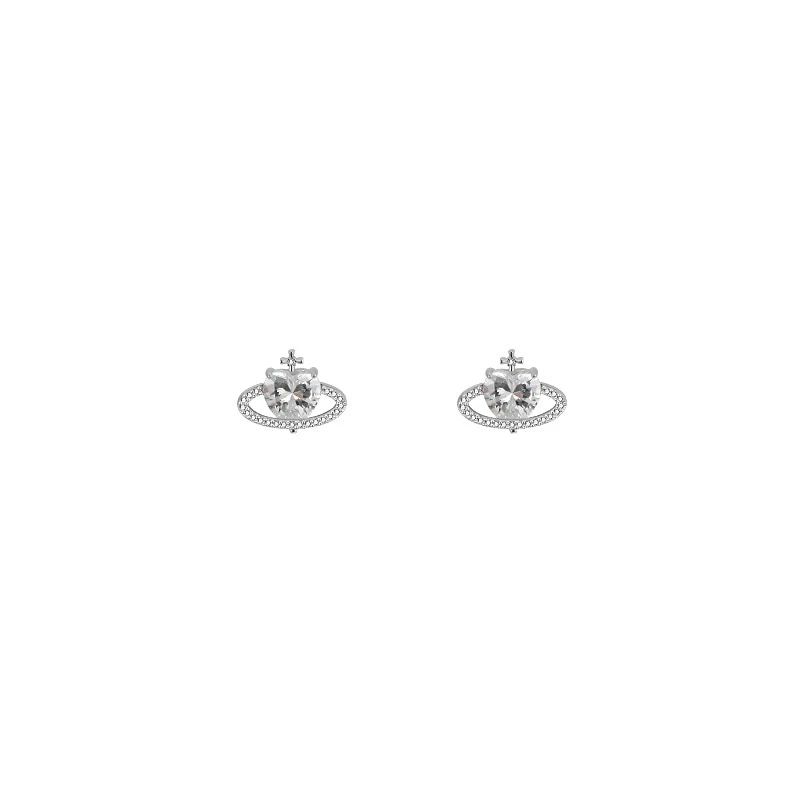 2022 New Trendy Simplicity Korean Planet Stud Earring for Women Ear Pierced Wedding Party Jewelry Gift Pendientes