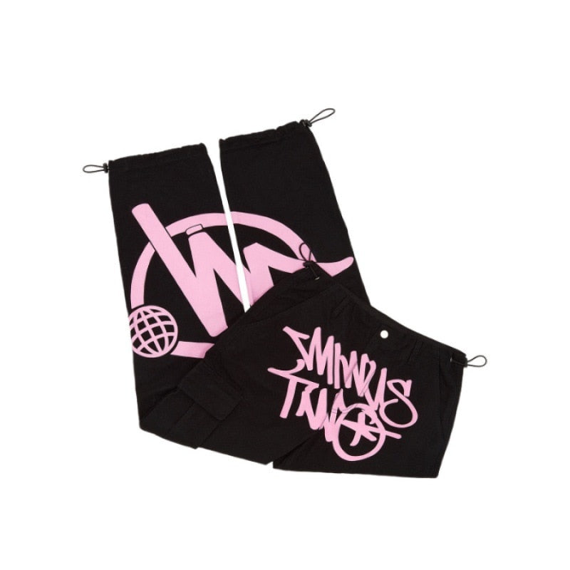 Minus Two Cargo Y2k Casual 2023 Baggy Streetwear Sport Gym Jeans Ropa Men Clothing Pantalones Sweatpants Minustwo Pant Hombre