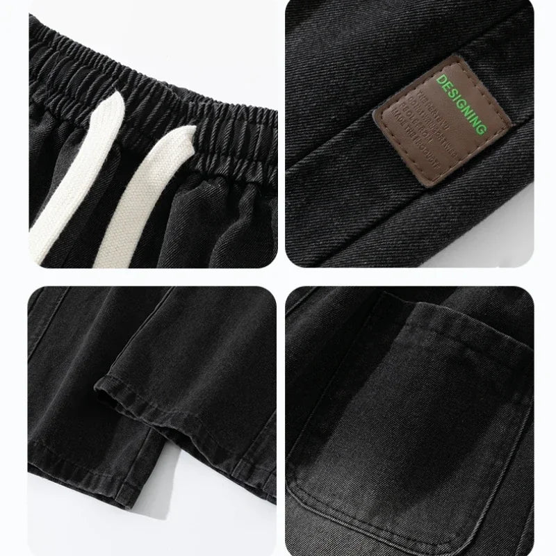 Men’s Plus Size Wide Jeans - Jeglowstore