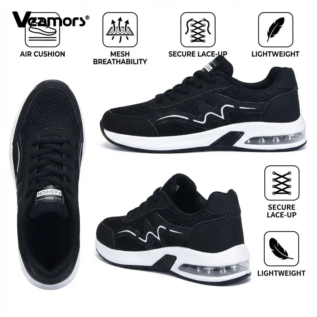 Women’s Air Cushion Lightweight Running Sneakers - Jeglowstore