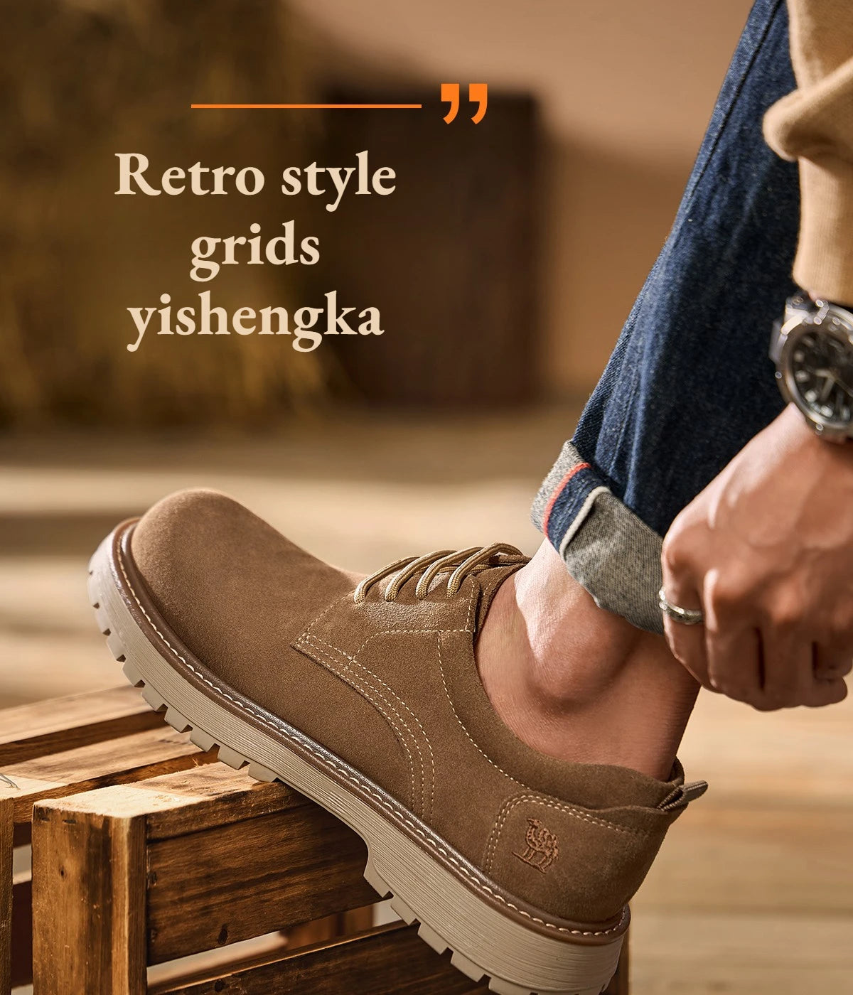 Men’s Non-Slip Leather Shoes - Jeglowstore
