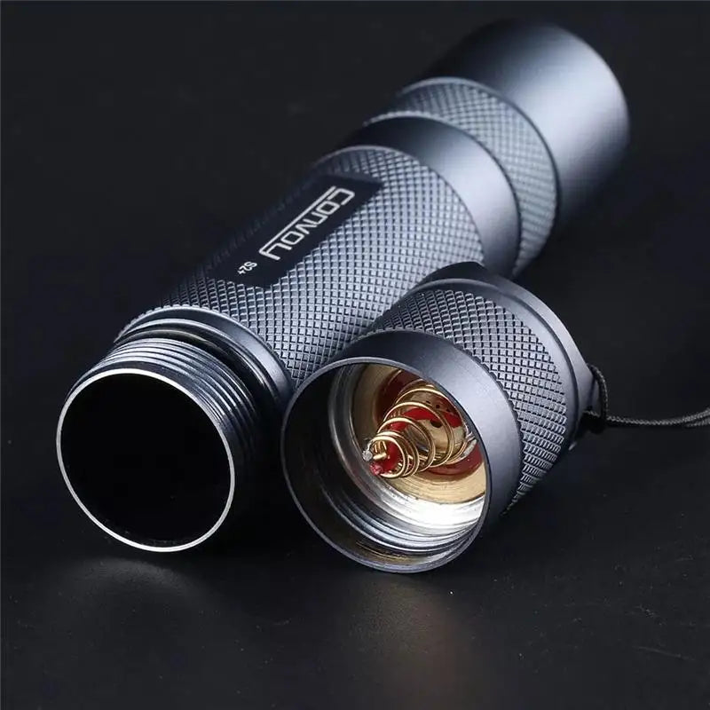 Convoy S2 Plus SST40 Flashlight Linterna LED High Powerful 18650 Flash Light 1800 Lumen Camping Fishing Work Light Mini Lantern - Jeglowstore