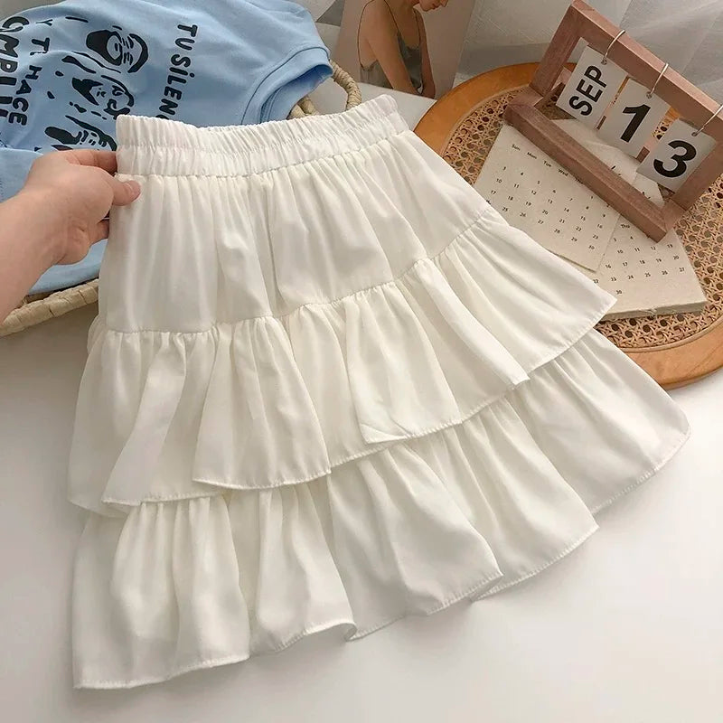 Kawaii Ruffle Mini Skirt - Jeglowstore