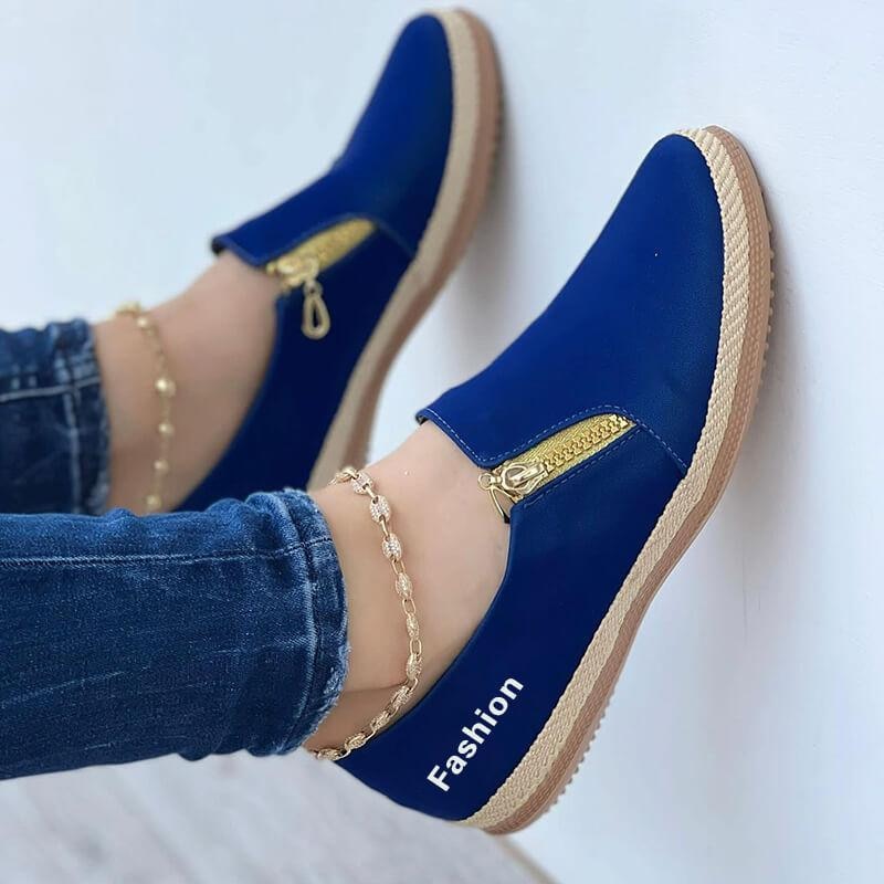 Shoes New Women Flats Autumn Designer Classic Walking Casual Sneakers Rome Fashion Running Shoe Plus Size 35-43 Zapatos De Mujer