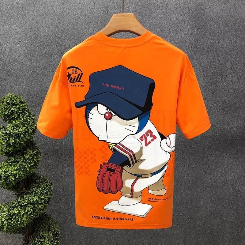 Summer Cotton O-neck T-shirt